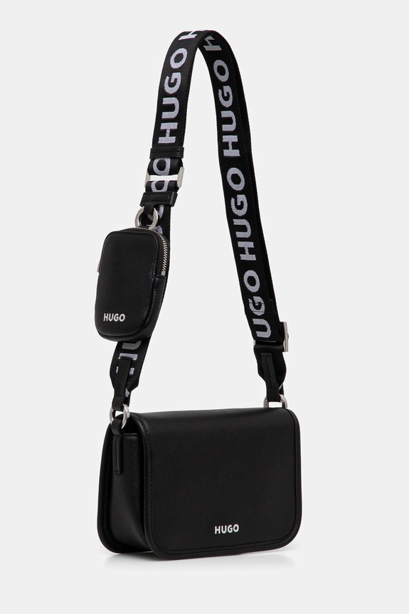 HUGO kézitáska 50541869 fekete SS25