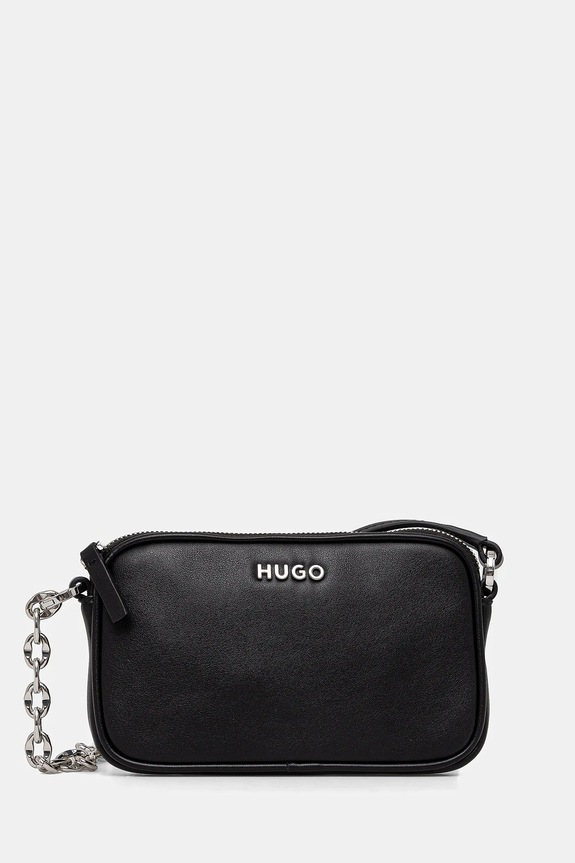 HUGO torebka nie mieści A4 czarny 50541712