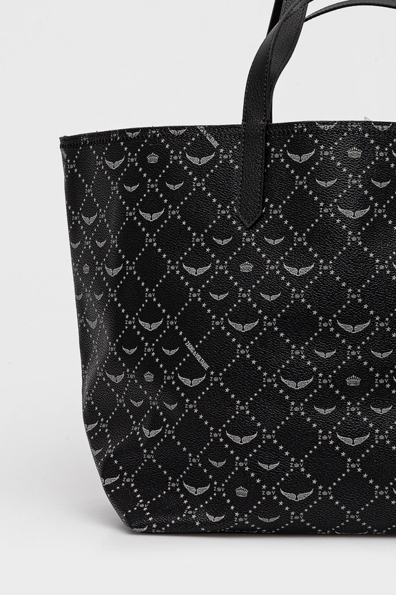 Accesorii ZADIG&VOLTAIRE geantă Z SHOPPER XL MONOGRAM LWBA03803.1 negru