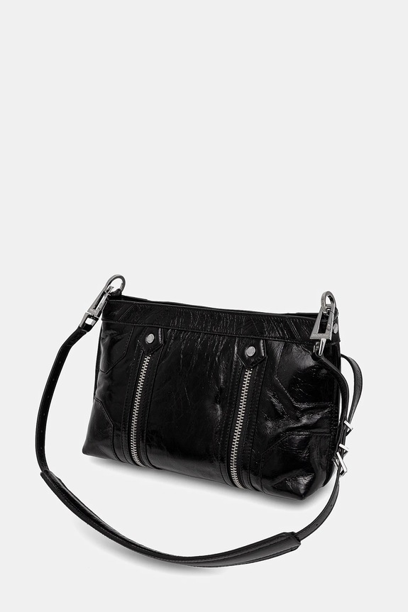 Doplnky Kabelka ZADIG&VOLTAIRE SUNNY MOODY VINTAGE PATENT LWBA03891.1 čierna