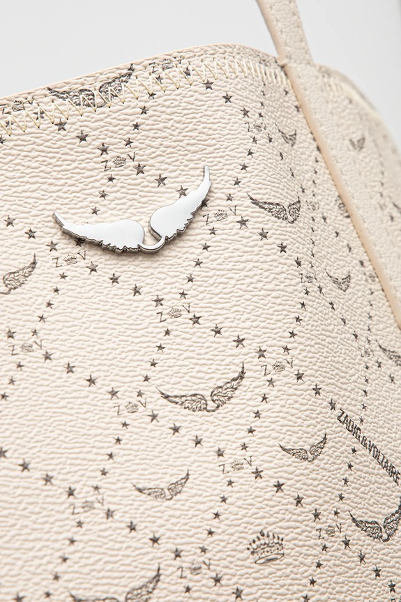ZADIG&VOLTAIRE geantă Z SHOPPER MONOGRAM bej LWBA03896.100