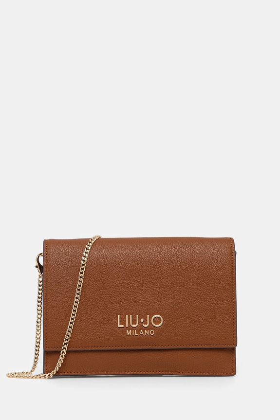 Liu Jo torebka nie mieści A4 brązowy AA5221.E0033