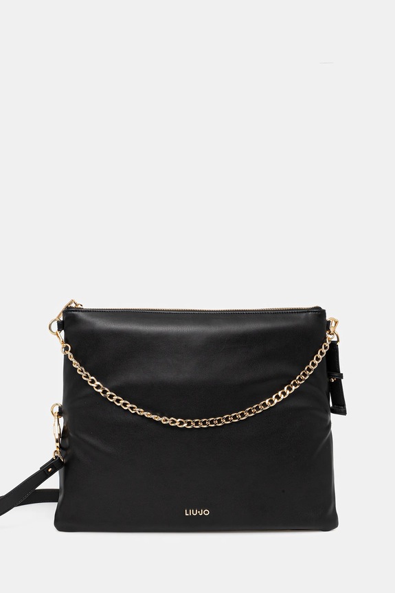 Torba Liu Jo bez uzorka crna AA5074.E0014