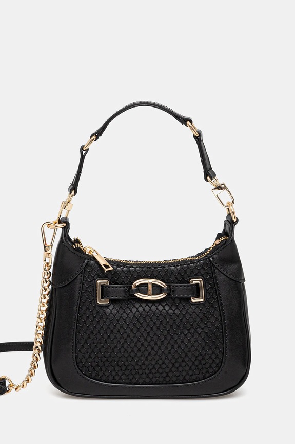 Torba Aldo SEADE imitacija zrnate kože crna SEADE.001