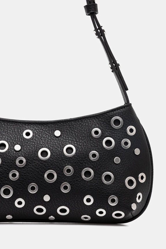 Αξεσουάρ Τσάντα Desigual REBEL ALSACIA BLACK 25SAXP70 μαύρο