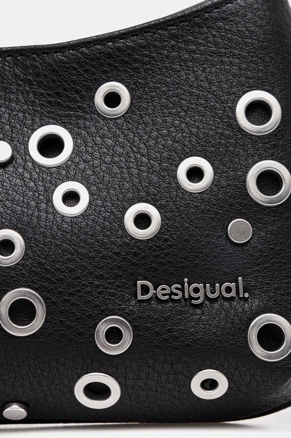Τσάντα Desigual REBEL ALSACIA BLACK μαύρο 25SAXP70