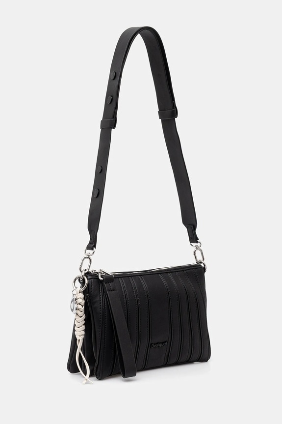 Τσάντα Desigual KAPELA DORTMUND FLAP 25SAXP92 μαύρο SS25