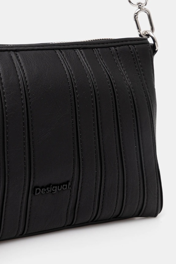 Τσάντα Desigual KAPELA DORTMUND FLAP μαύρο 25SAXP92