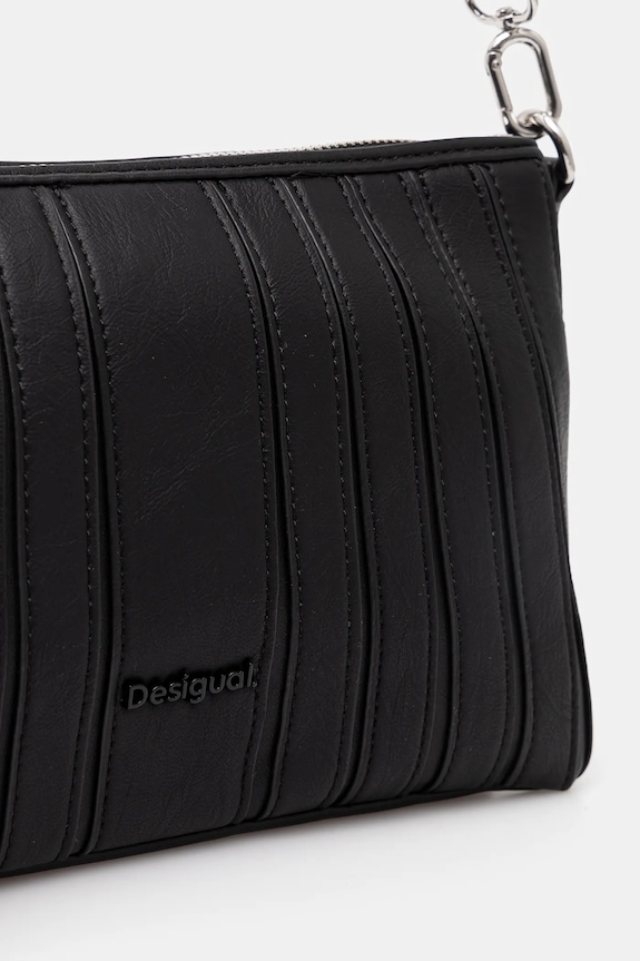 Τσάντα Desigual KAPELA DORTMUND FLAP μαύρο 25SAXP92