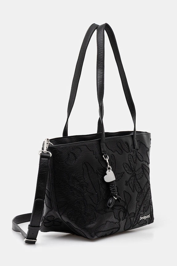 Τσάντα Desigual JOLIE CAHUIL MINI 25SAXPBP μαύρο SS25