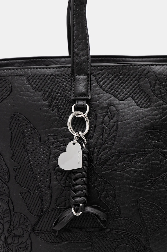 Τσάντα Desigual JOLIE CAHUIL MINI μαύρο 25SAXPBP