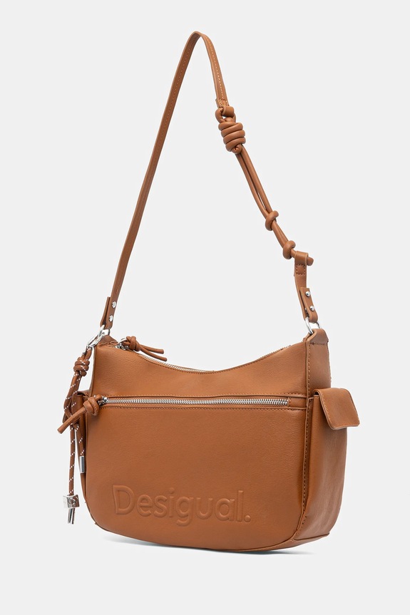 Desigual borsetta HALF ASTANA CAMEL 25SAXPBW marrone SS25
