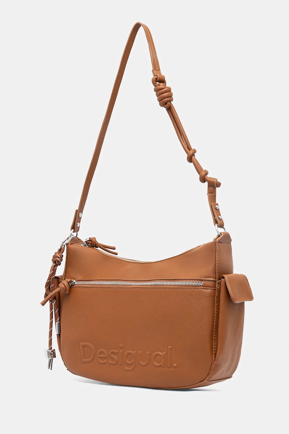 Desigual borsetta HALF ASTANA CAMEL 25SAXPBW marrone SS25
