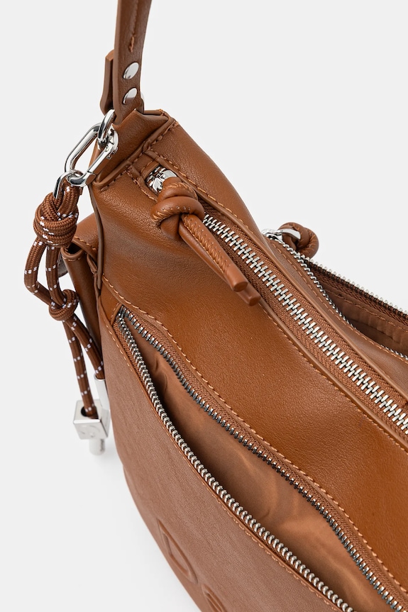 Desigual borsetta HALF ASTANA CAMEL 25SAXPBW marrone