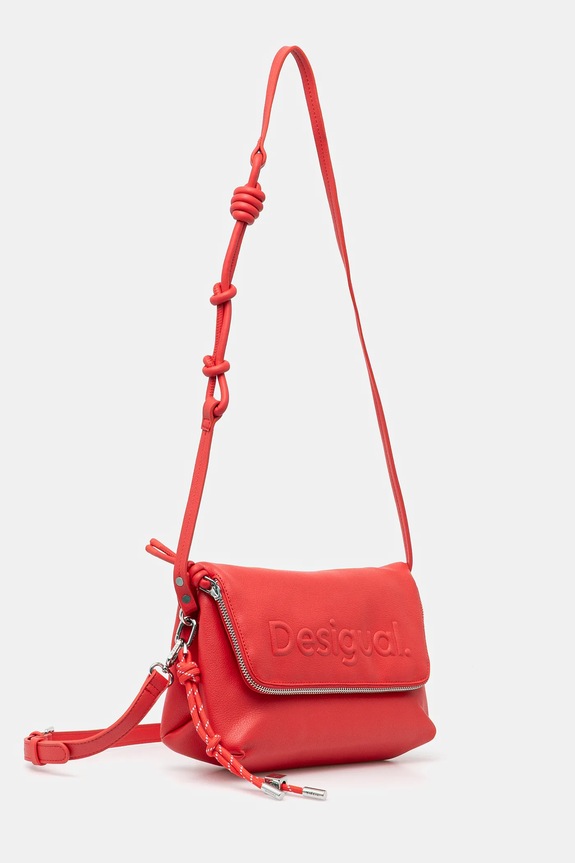 Desigual torebka HALF VENECIA 3.0 CORA 25SAXPCD czerwony SS25