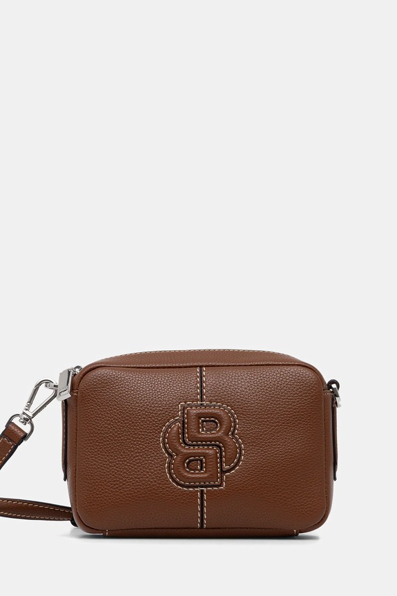 Kabelka BOSS Anett New Crossbody jednofarebný hnedá 50547969