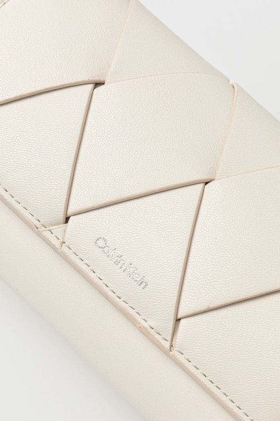 Listová kabelka Calvin Klein béžová K60K612970