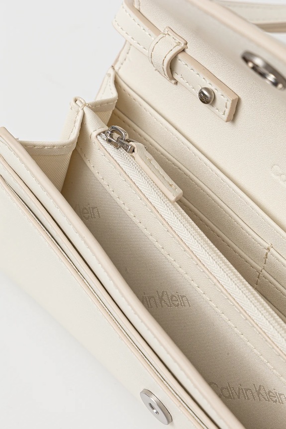 Listová kabelka Calvin Klein K60K612970 béžová
