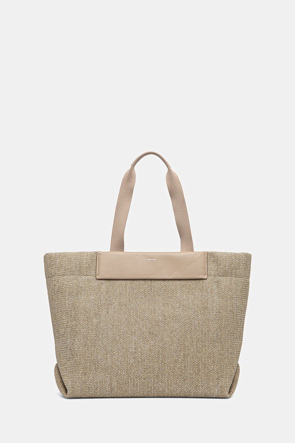 Calvin Klein torebka mieści A4 beżowy K60K613025