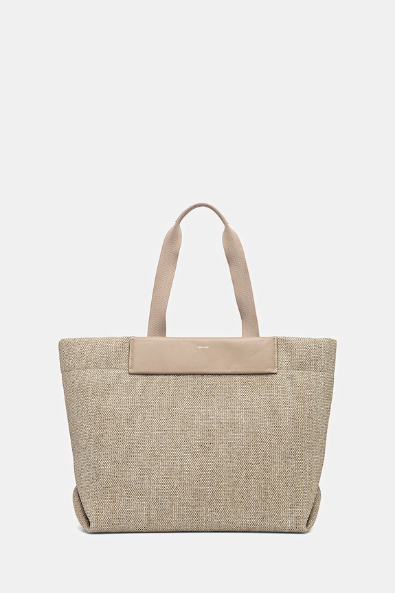 Calvin Klein torebka mieści A4 beżowy K60K613025