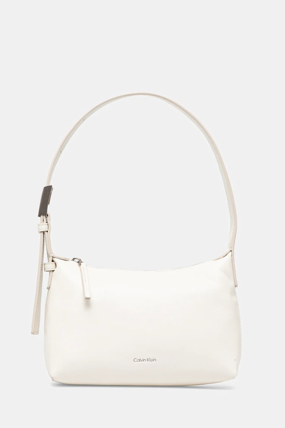 Calvin Klein torebka nie mieści A4 beżowy K60K613027