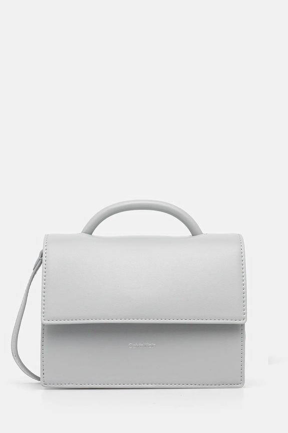 Calvin Klein kézitáska szintetikus bőr szürke K60K613162