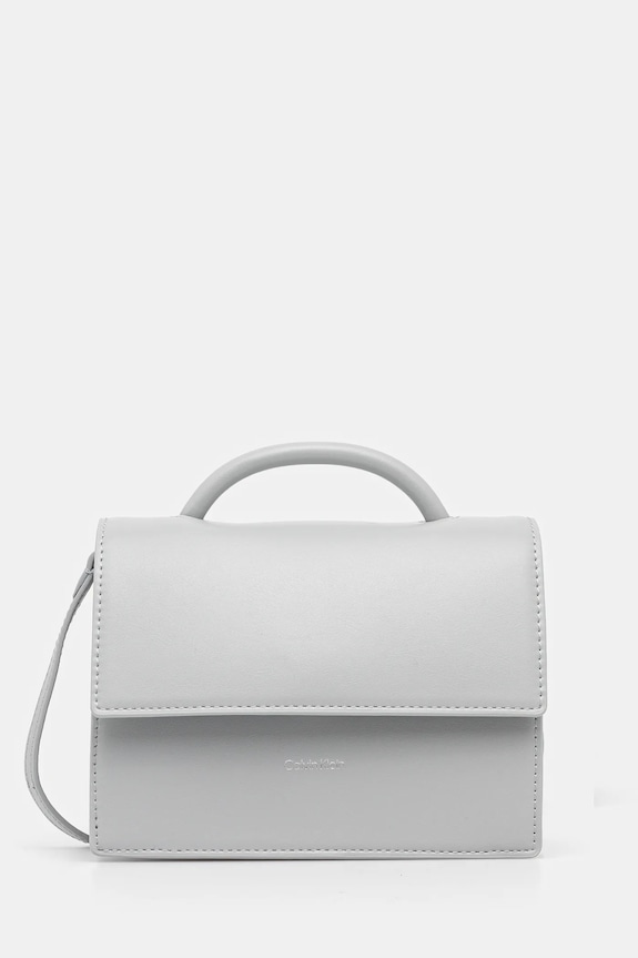 Calvin Klein kézitáska szintetikus bőr szürke K60K613162