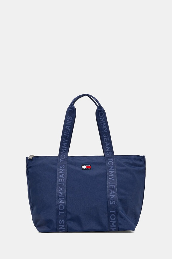 Tommy Jeans geantă uni albastru AW0AW17389