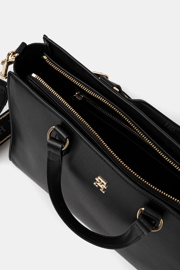 Kabelka Tommy Hilfiger AW0AW16814 černá
