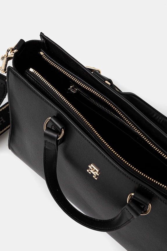 Kabelka Tommy Hilfiger AW0AW16814 černá