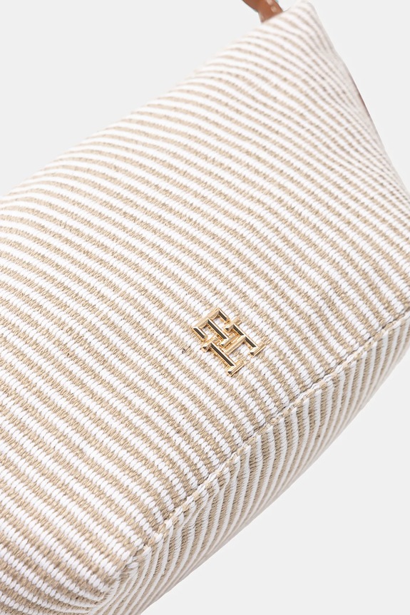 Τσάντα Tommy Hilfiger μπεζ AW0AW17177