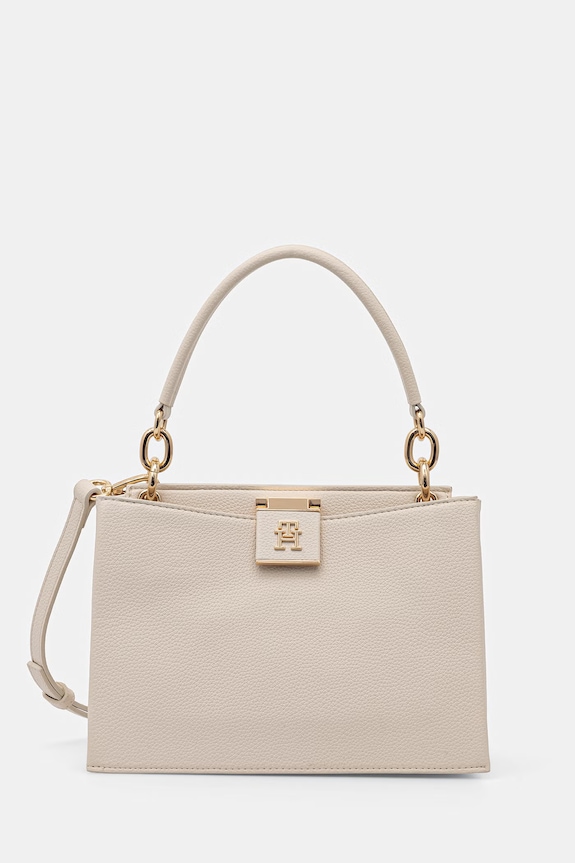 Tommy Hilfiger Keresztpántos táska női műbőr bézs AW0AW17191