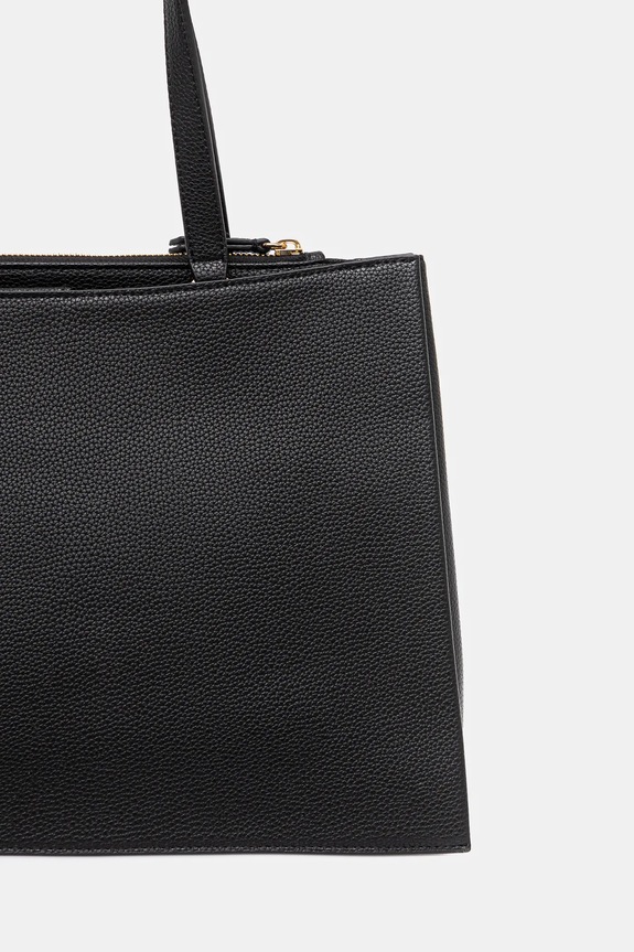 Doplnky Tommy Hilfiger crossbody kabelka dámska z imitácie kože AW0AW17191 čierna