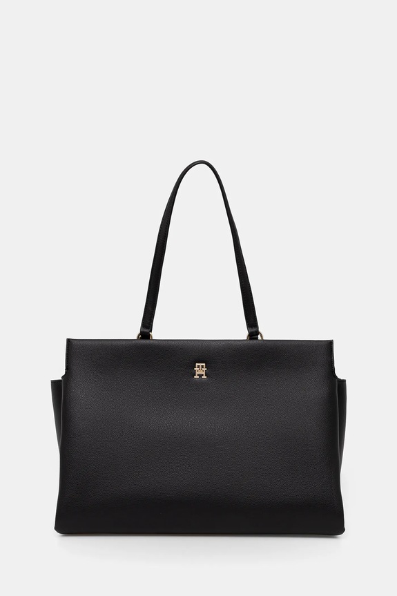 Tommy Hilfiger torebka mieści A4 czarny AW0AW17197