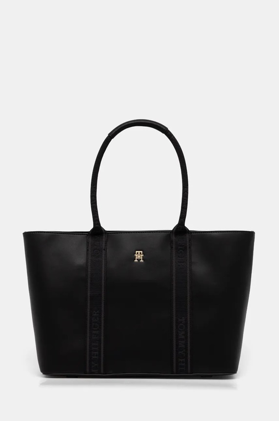 Tommy Hilfiger torebka mieści A4 czarny AW0AW17198