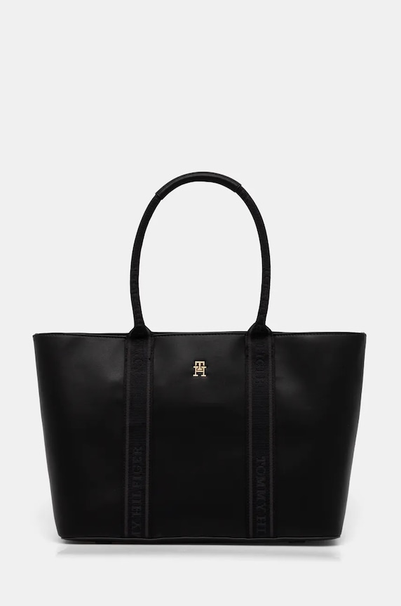 Tommy Hilfiger torebka mieści A4 czarny AW0AW17198