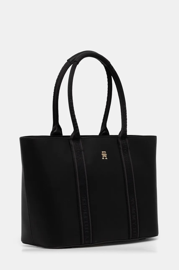Tommy Hilfiger torebka AW0AW17198 czarny SS25