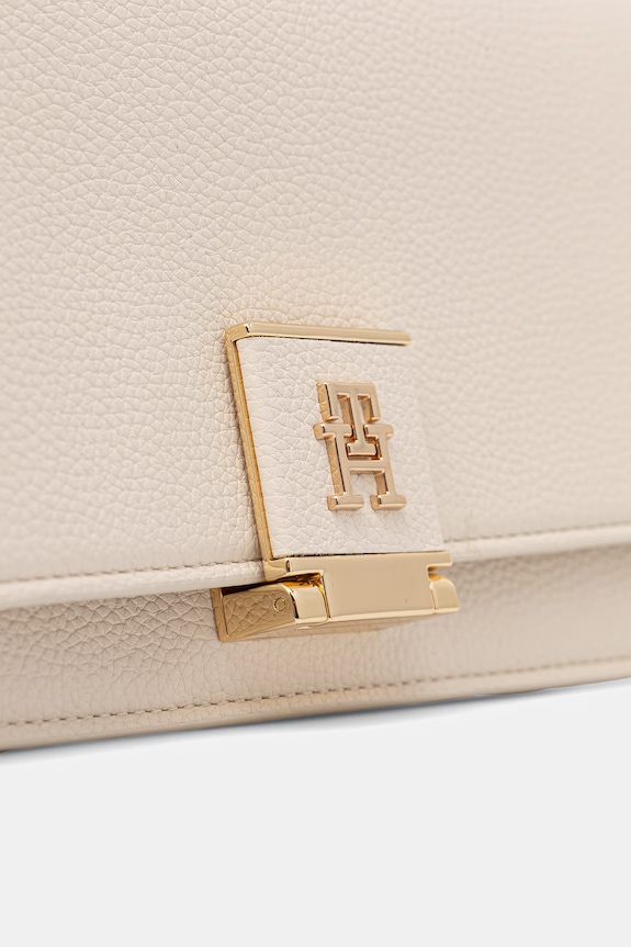 Tommy Hilfiger keresztpántos táska női műbőr bézs AW0AW17216