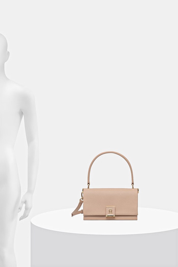 Tommy Hilfiger geantă crossbody de damă cu imitație de piele AW0AW17216
