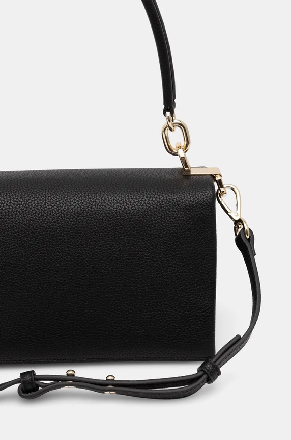 Akcesoria Tommy Hilfiger torebka crossbody damska z imitacji skóry AW0AW17216 czarny