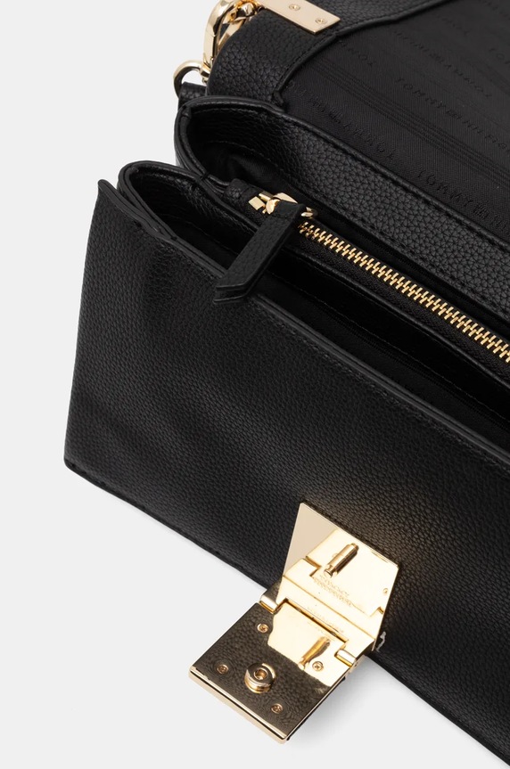 Tommy Hilfiger torebka crossbody damska z imitacji skóry AW0AW17216 czarny