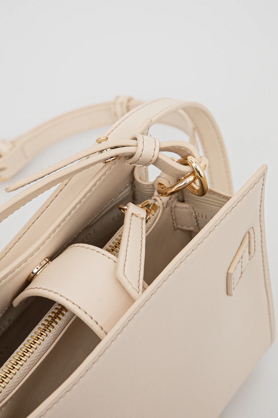 Tommy Hilfiger torebka beżowy AW0AW17405