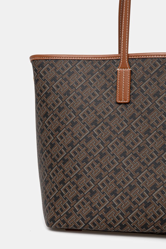 Akcesoria Tommy Hilfiger torebka AW0AW17416 brązowy