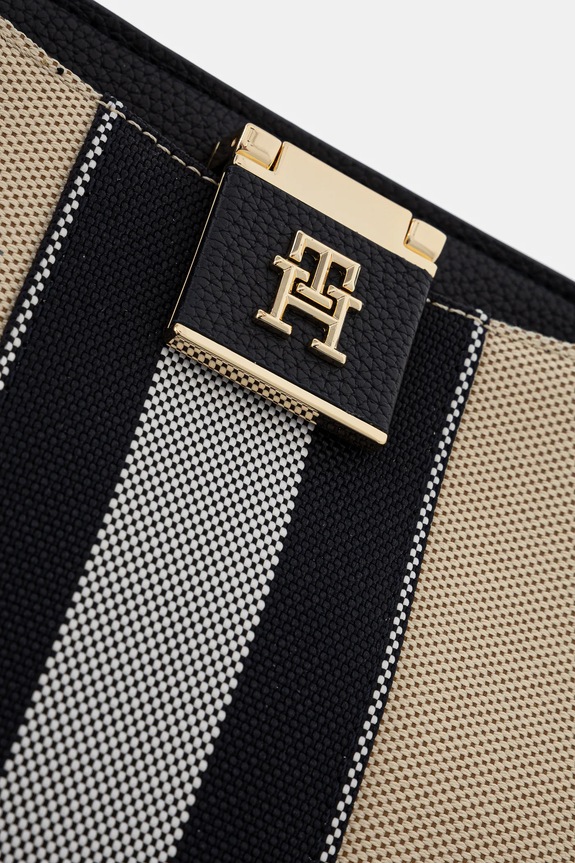 Kabelka Tommy Hilfiger béžová AW0AW17435