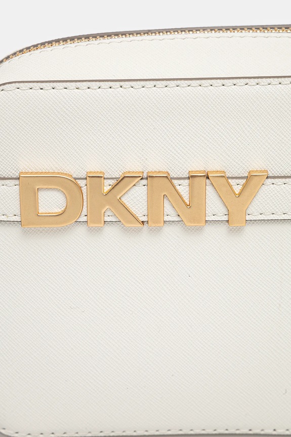 Dkny borsa a mano in pelle beige R51E1J31