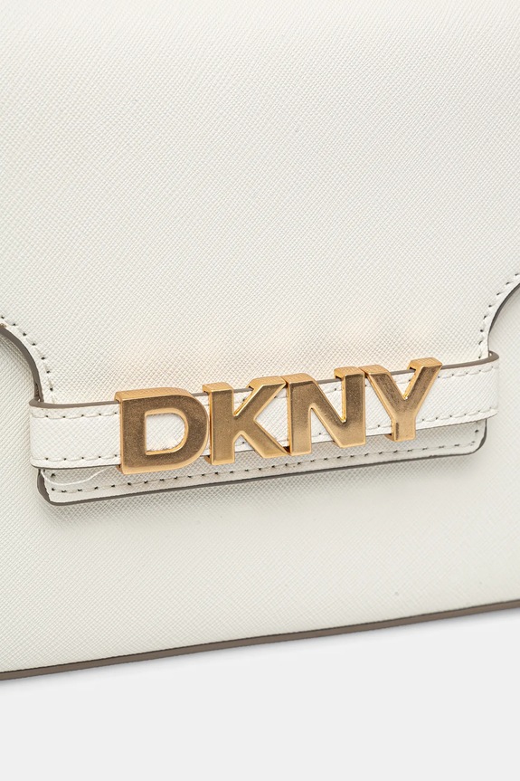 Kožna torba Dkny bež R51E1J30