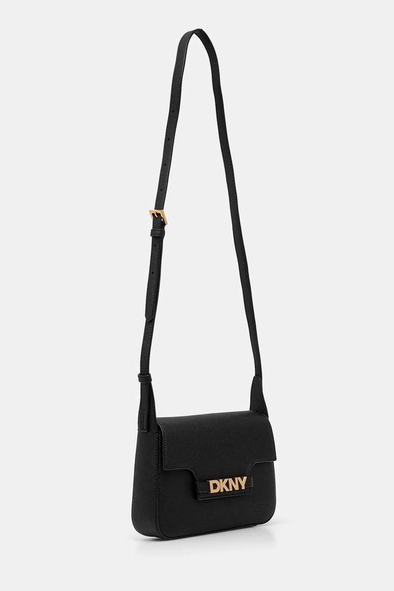 Dkny torebka skórzana R51E1J30 czarny SS25