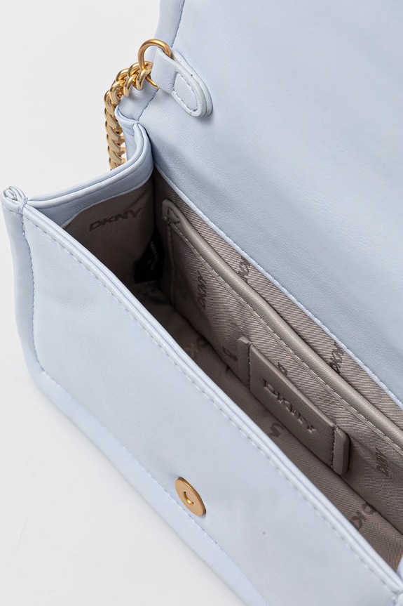 Кожаная сумочка Dkny R44GKB74 голубой