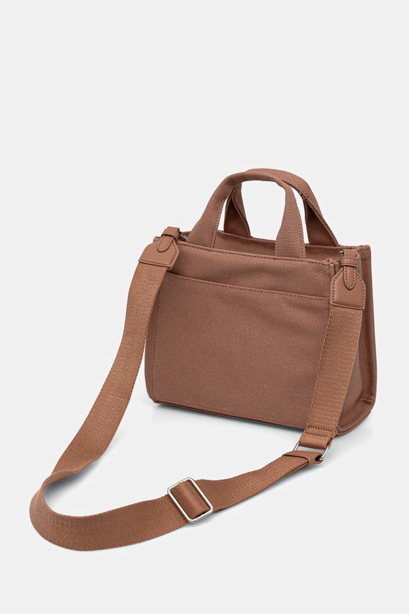 Akcesoria DKNY torebka crossbody damska bawełniana R41AOC80 brązowy