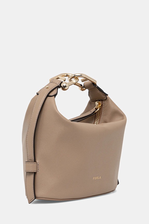 Furla bőr táska WE00725.BX2045.1257S barna SS25